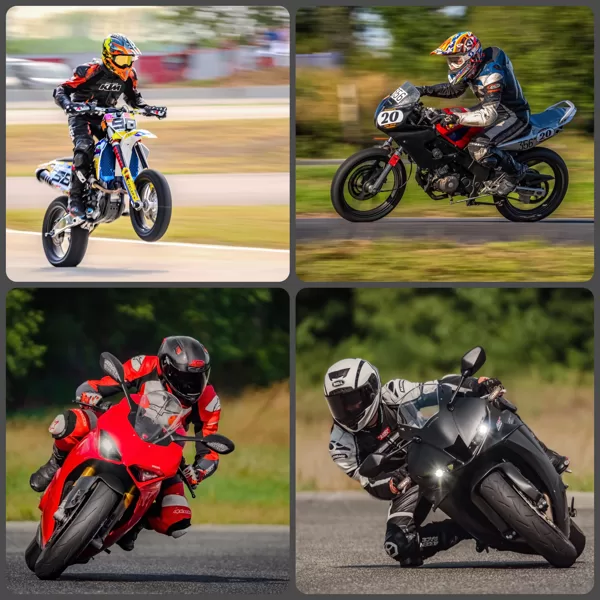 Motoros portréfotózás